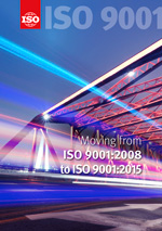 Página de portada: Moving from ISO 9001:2008 to ISO 9001:2015